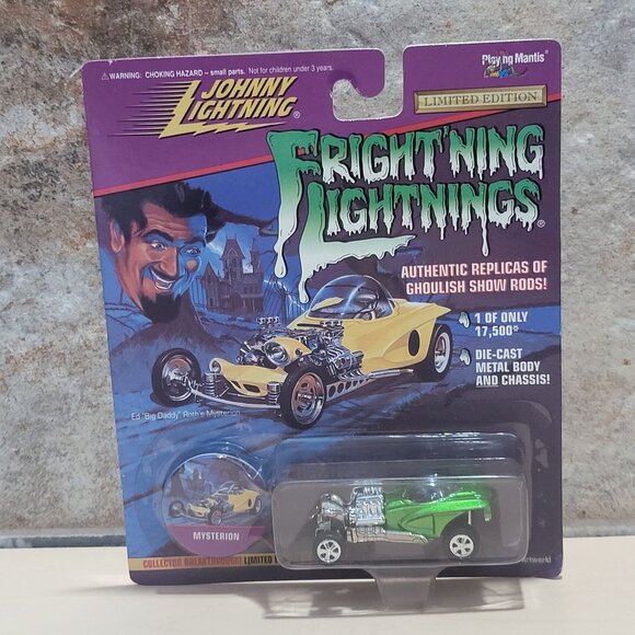 Johnny Lightning Willys Gassers II 1933 Speedy White Lightning Chase Blue 2002 - Picture 1 of 11